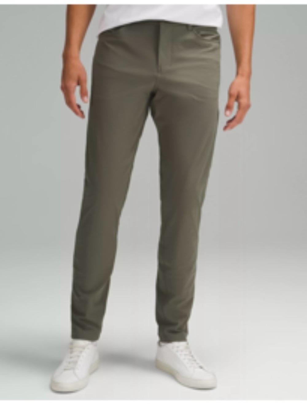 lululemon ABC Slim Fit Pants 33” Waist/32”Inseam - Color: Army Green
